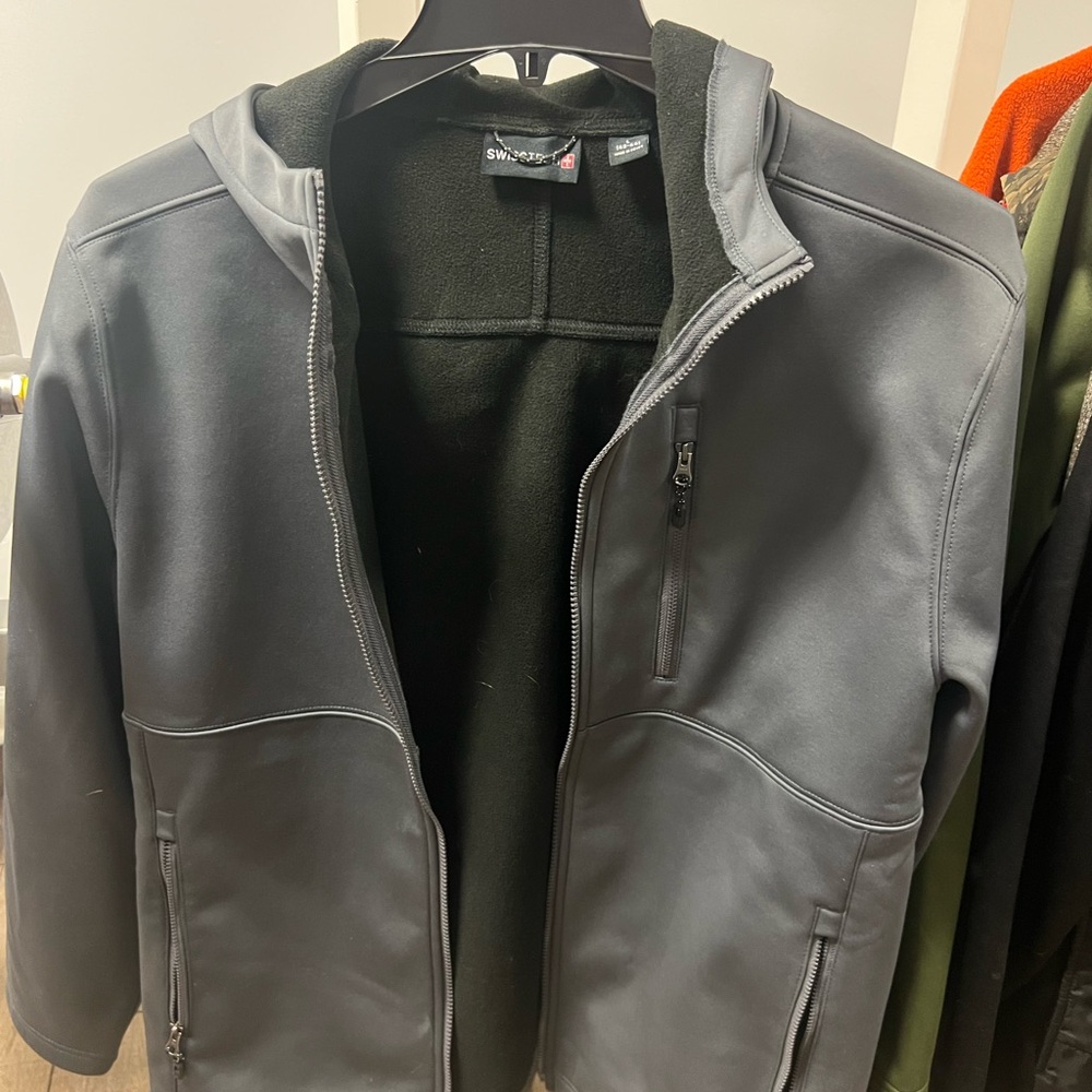 Swiss Tech Gray Ski & Snowboard Jacket Weatherproof